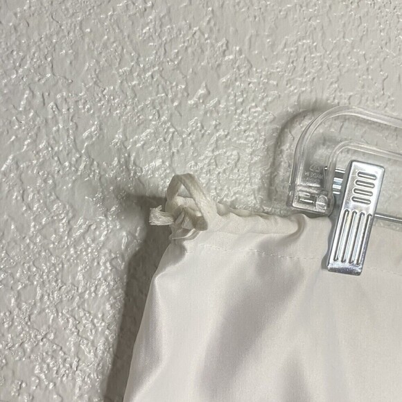 Michael Kors LOGO Dustbag Dust Bag for Small Bag Purse 18" x 18" White Silver - Picture 4 of 5